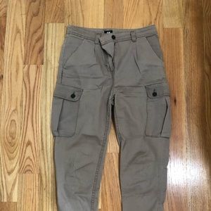 H&M tan cargo pants